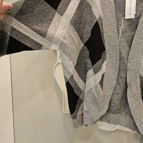 NWT stitch open front cardigan (D57) - Picture 6 of 10